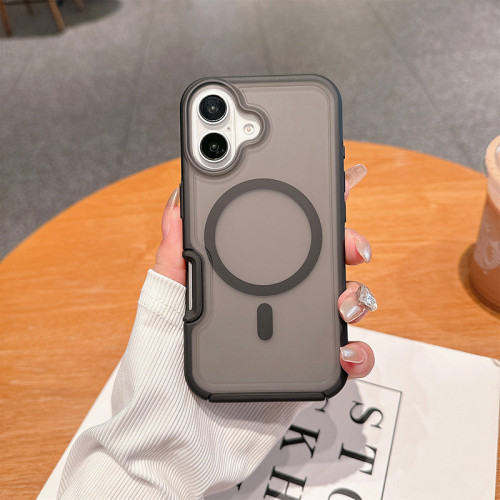 膚感磁吸適用iphone16手機殼磨砂防摔蘋果15promax保護硬殼14 膚感磁吸適用iphone16手機殼磨砂防摔蘋果15promax保護硬殼14