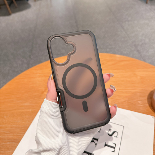 膚感磁吸適用iphone16手機殼磨砂防摔蘋果15promax保護硬殼14 膚感磁吸適用iphone16手機殼磨砂防摔蘋果15promax保護硬殼14