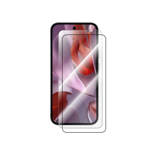 適用穀歌pixel10Pro手機全透明電鍍鋼化膜9A絲印全屏高清保護貼膜