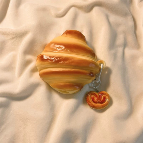 趣味矽膠立體牛角包適用airpods4保護套蘋果1/2代藍牙耳機殼pro3