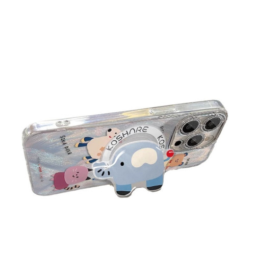 卡通動物磁吸支架鏈條適用蘋果13羽紗手機殼14PRO自帶鏡頭膜12/11 卡通動物磁吸支架鏈條適用蘋果13羽紗手機殼14PRO自帶鏡頭膜12/11