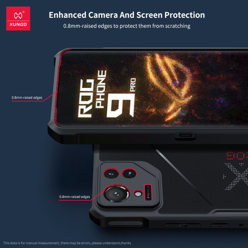訊迪rog9pro手機殼防摔旋轉支架適用於華碩ROG Phone9保護套