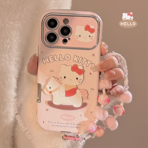 皮質木馬貓咪適用蘋果15promax手機殼iphone16軟萌卡通11掛鏈14軟 皮質木馬貓咪適用蘋果15promax手機殼iphone16軟萌卡通11掛鏈14軟