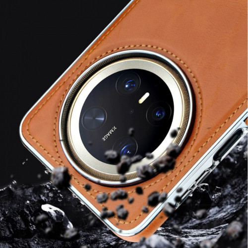 新款適用華爲Mate60pro+手機殼磁吸充電mate70全包支架商務蘋果16