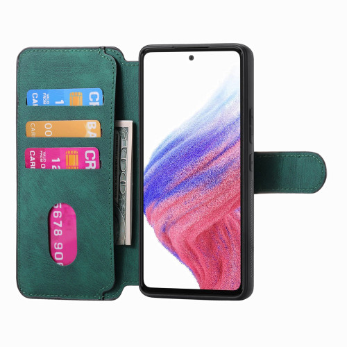 適用於三星S25 Edge復古磁吸簡約款S24FE/Note 20插卡手機皮套