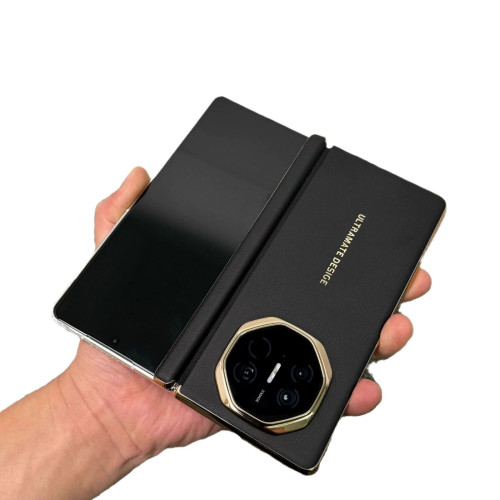 適用華爲matex5秒變XT中軸磁吸電鍍手機殼素皮鉸鏈X3防摔保護套