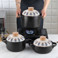 砂鍋燉鍋煲湯家用瓦斯爐專用煲仔飯瓦煲陶瓷鍋大沙鍋湯煲湯鍋