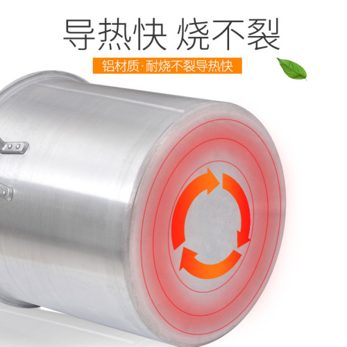 鋁桶商用鋁湯桶加厚鋁湯鍋大鋁鍋大號老式鋁製圓桶瓦斯大容量鍋具