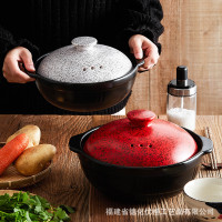 砂鍋煲仔飯小鍋家用瓦斯爐專用耐高溫米飯石鍋拌飯鍋煲湯鍋沙鍋
