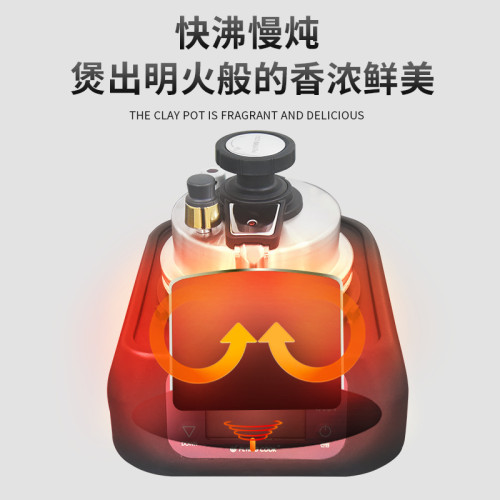 韓式煲湯燉粥飯迷你高壓煲仔鍋食品級304不鏽鋼電磁爐壓力香飯鍋