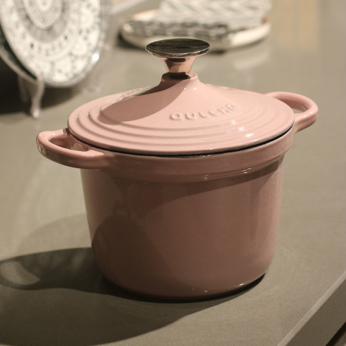 通用養生鍋飯釜鍋鑄鐵鍋灑金琺瑯鍋燉排骨紅燒肉單人鍋中秋禮搪瓷