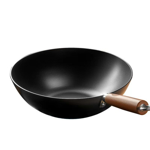 日式迷你小鐵鍋炒鍋不沾鍋家用無塗層平底鍋一人份電磁爐炒菜小鍋