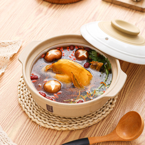 鄲韻陶瓷砂鍋家用土陶耐高溫燉鍋商用煲仔飯黃燜雞米線鍋乾燒不裂