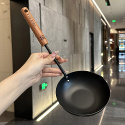 是鍋又是勺！潑油小鍋熱油鍋煎蛋餃鍋長柄燒油淋油專用鍋潑油神器