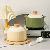 砂鍋煲湯家用瓦斯燉鍋日韓式湯鍋陶瓷耐高溫瓦斯爐煲湯鍋