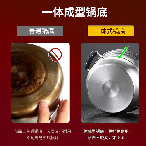 蒸鍋大號304不鏽鋼家用2三層加厚蒸籠蒸煮電磁爐瓦斯爐活動禮品鍋