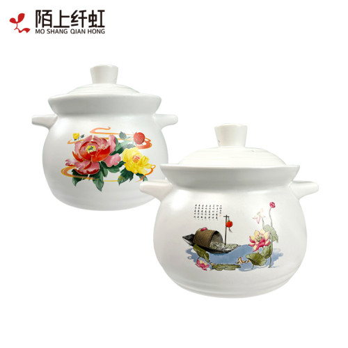 沙鍋煲湯乾燒燉鍋耐高溫湯鍋瓦斯爐湯煲大號家用陶瓷煲
