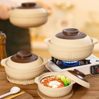 家用土瓷砂鍋煲 耐高溫明火瓦斯乾燒500度無釉飯店湯煲燉鍋煲仔飯