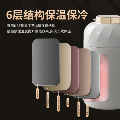 上亨（shangheng）燜燒杯不鏽鋼燜燒罐保溫燜粥600ML悶燒壺