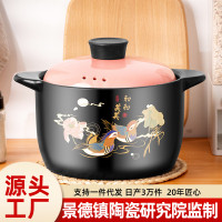 砂鍋家用明火煤氣瓦斯爐燉鍋煲仔飯湯鍋煲湯煮粥陶瓷鍋乾燒不裂