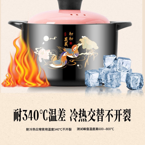 砂鍋家用明火煤氣瓦斯爐燉鍋煲仔飯湯鍋耐高溫煲湯煮粥陶瓷鍋