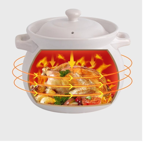 中式砂鍋燉鍋家用瓦斯耐高溫陶瓷煲仔飯沙鍋石鍋瓦斯爐專用煲湯鍋