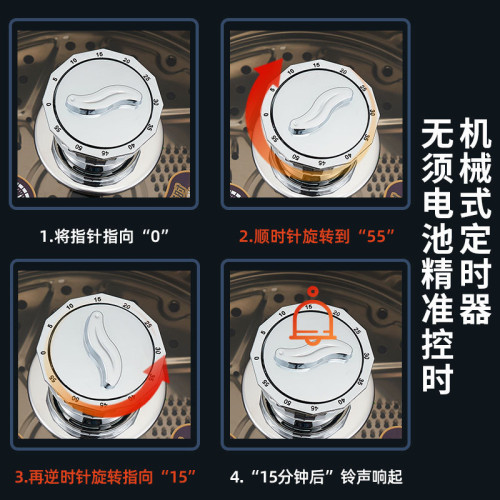 【速髮】不鏽鋼定時蒸鍋特厚三層蒸鍋不鏽鋼蒸鍋爐灶通用
