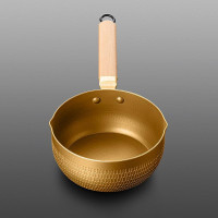 鋁合金雪平鍋湯鍋小奶鍋瓦斯爐電磁爐專用輔食不沾鍋煎鍋商用