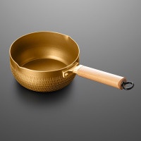 鋁合金雪平鍋湯鍋小奶鍋瓦斯爐電磁爐專用輔食不沾鍋煎鍋商用