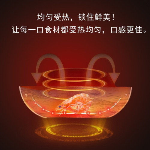 金鍋源燉鍋海鮮鍋家用鑄鐵湯鍋無塗層生鐵鍋氮化真不鏽平底燉湯鍋