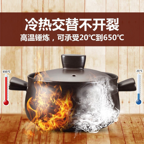 蘇泊爾陶瓷煲 4.5升養生煲樂享系列深湯煲煮粥煲湯新陶家用TB45A1