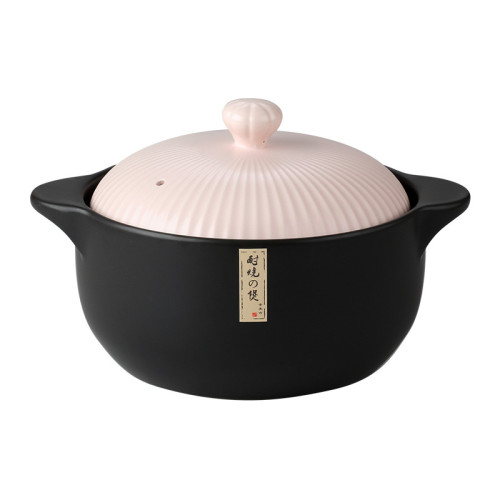 陶瓷砂鍋燉鍋家用瓦斯耐高溫大容量湯燉肉燜鍋煲湯瓦斯爐專用石鍋