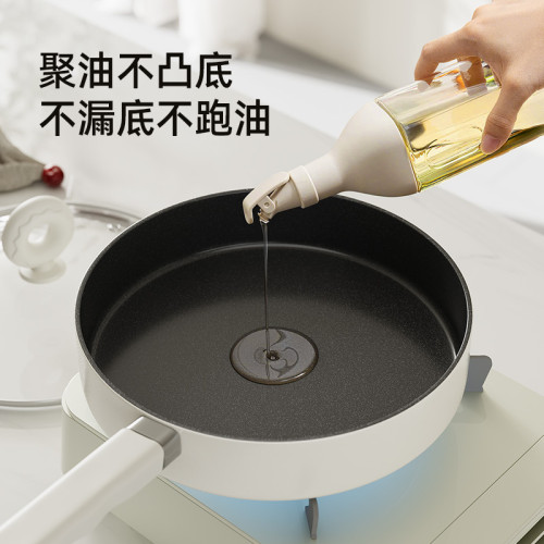 歐式兩件套裝鍋具組合全套家用瓦斯湯鍋燉鍋平底鍋煎鍋電磁爐通用