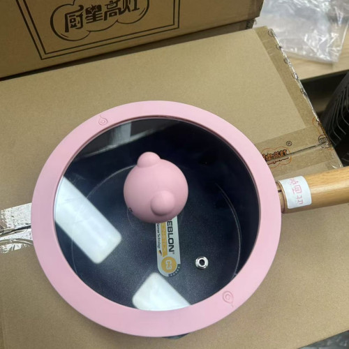寶寶雪平鍋輔食煎鍋小奶鍋不沾鍋嬰兒蒸煮麥飯石電磁爐湯鍋熱奶