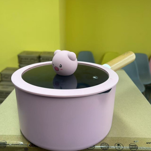 寶寶雪平鍋輔食煎鍋小奶鍋不沾鍋嬰兒蒸煮麥飯石電磁爐湯鍋熱奶