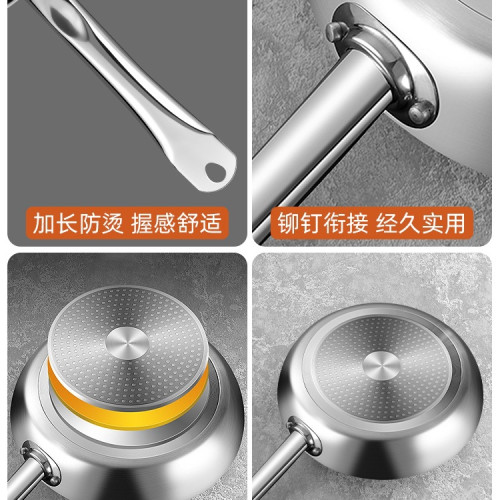 平底鍋不沾鍋商用煎鍋專業家用牛排大號酒店電磁爐用的瓦斯爐單底