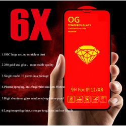 適用14promax黃金鑽鋼化膜16全屏覆蓋手機膜 蘋果15 OG新款防靜電