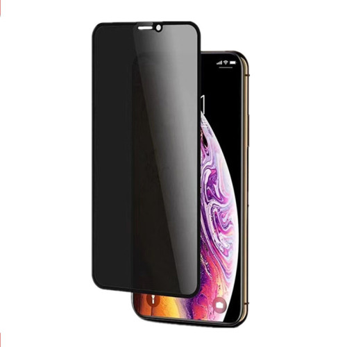適用iphone11 16 13防窺膜蘋果15PRO MAX 14 12高鋁防媮窺鋼化膜
