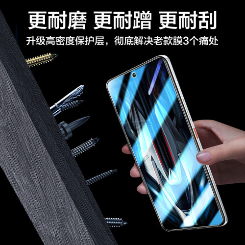 適用紅米k40鋼化膜k50電競版k50pro藍光k30pro全屏k30s手機膜k20