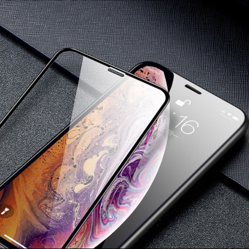 適用iPhone17全屏鋼化膜9D紫光蘋果16/17ProMax磨砂15手機保護貼