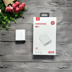 紅果 G03s 手機充電器 單頭 usb 40W 全兼容閃充 手機通用 3C認証