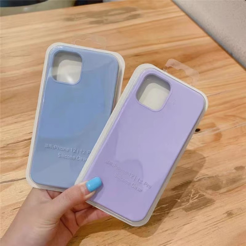 適用蘋果11液態矽膠手機殼iPhone12Pro max矽膠保護套蘋果X全包
