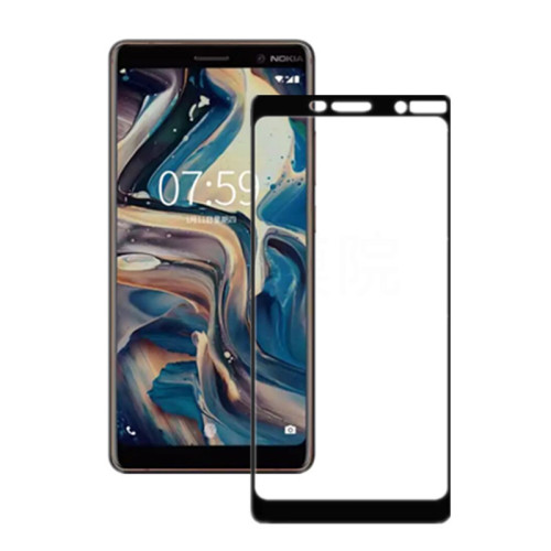 適用諾基亞7plus鋼化膜TA-1062全屏覆蓋Nokia7X7保護前膜鋼化玻璃