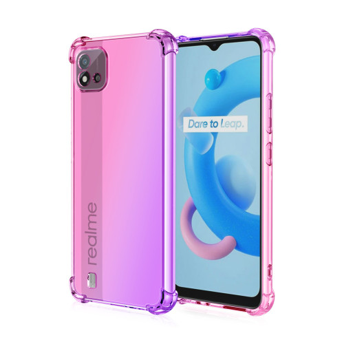 +適用OPPO A58 5G手機殼A60適用A3pro手機殼A17漸變色防摔A96 5G