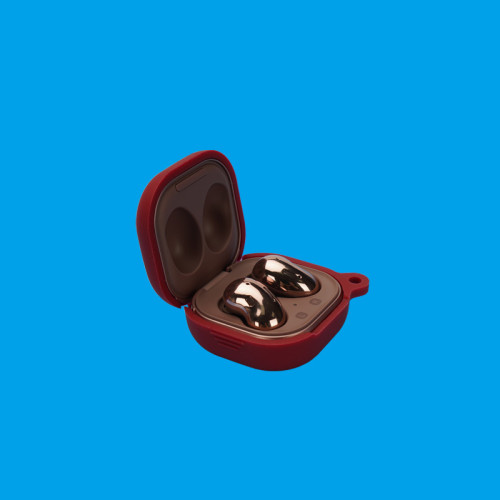 適用於三星Galaxy Buds Live無線藍牙耳機保護套 防丟矽膠殼