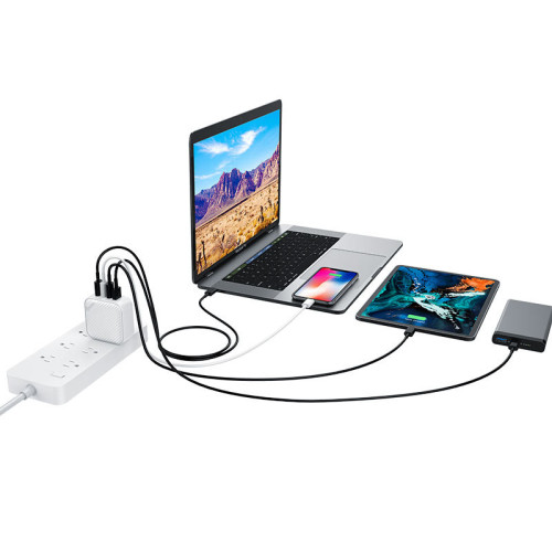 100W氮化鎵充電器四口快充BSMI/CE/UKCA/CB/FCC/ROHS認証快充頭