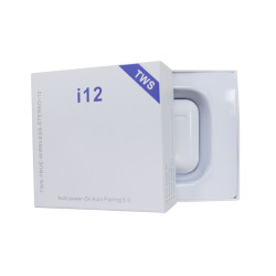 i12藍牙耳機i7s i9s i11 馬卡龍i12tws立體聲藍牙耳機