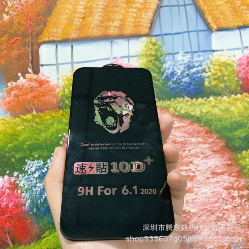10D+蘋果16promax鋼化膜3D滴膠適用iphone14防窺手機膜防窺隱私