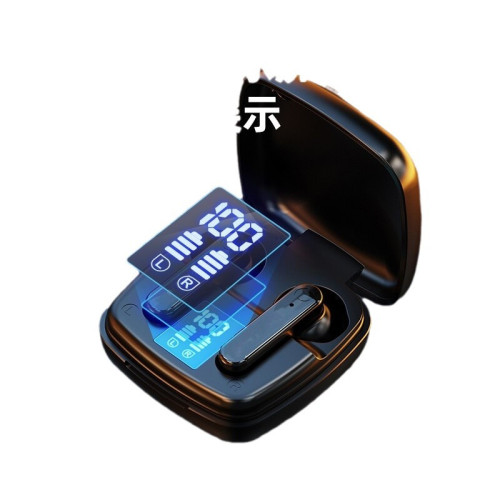 T26藍牙耳機半入耳降噪智能數顯超長續航運動電競電競遊戯