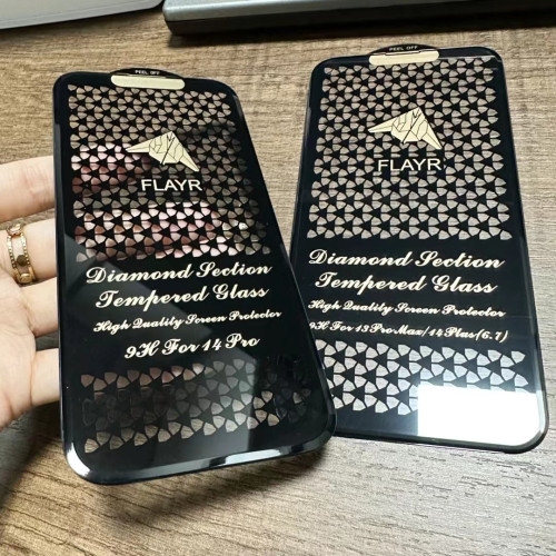 適用蘋果16鑽石切面膜iphone15proMax/13/11/XR立體鋼化膜3D全屏x
